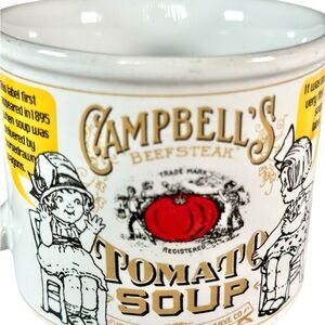 Campbell’s Soup 125th Anniversary Collection Tomato Soup Mug.